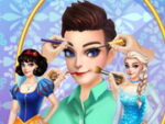 Andy Cosplay Prințese Disney