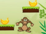 Maimuță și banană săritură