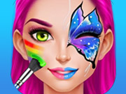 Petrecere de vopsea pe fata