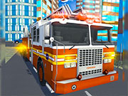 Imaginea Fire City Truck Rescue Driving Simulator